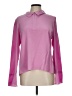 Etcetera 100% Silk Pink Long Sleeve Silk Top Size 12 - photo 1
