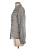 Outback Red 100% Polyester Stripes Gray Long Sleeve Blouse Size XS - photo 5