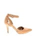 Antonio Melani 100% Leather Tan Heels Size 7 - photo 1