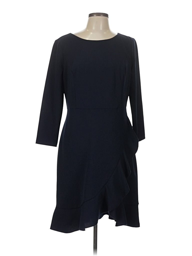 Pre-owned Tommy Hilfiger Casual Dress In Black