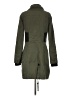 Blanc Noir 100% Cotton Green Coat Size S - photo 2