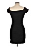 Wet Seal Solid Black Cocktail Dress Size L - photo 2