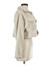 La Bijou 100% Polyester Ivory Faux Fur Jacket Size M - photo 4