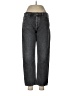 Goldsign 100% Cotton Chevron-herringbone Gray Jeans Size 28 waist - photo 1