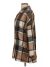 Unbranded 100% Polyester Plaid Brown Coat Size S - photo 5
