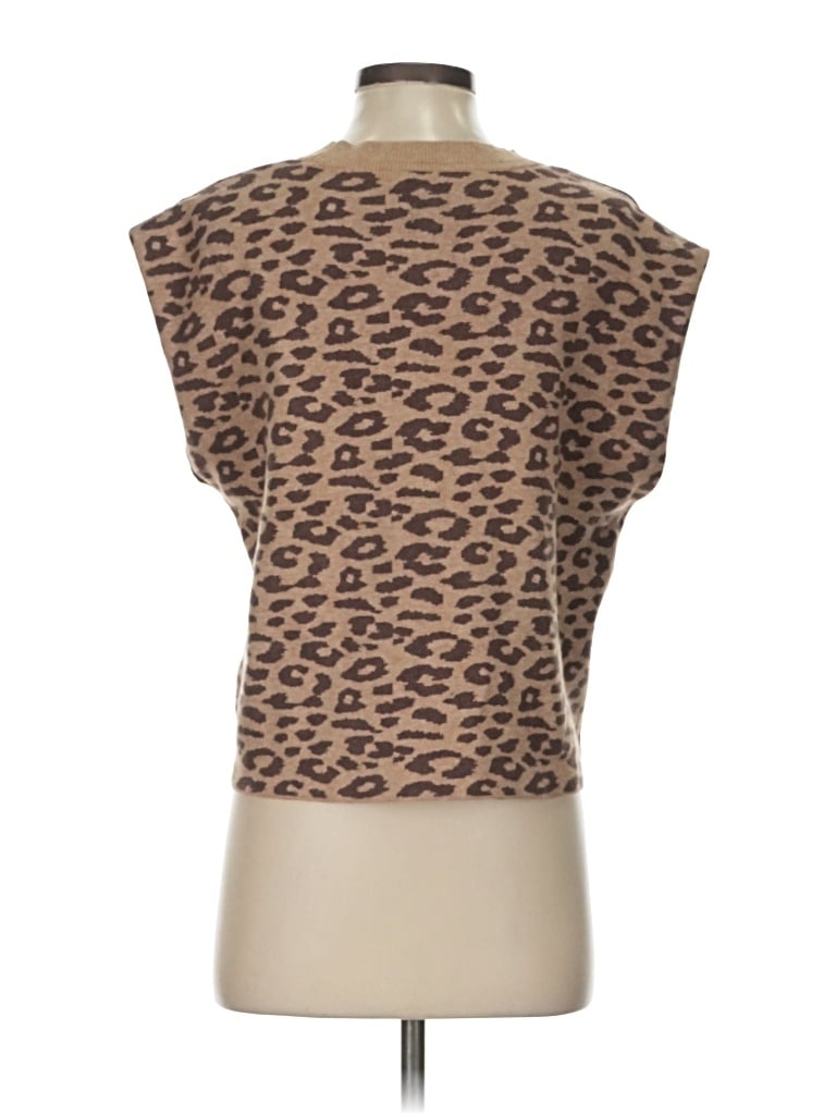 Pre-owned Maeve Pullover Sweater In Brown