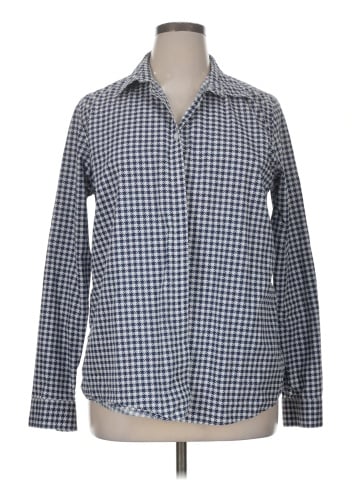 Lands' End Long Sleeve Button-Down Shirt (view 1)