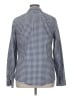 Lands' End 100% Cotton Checkered-gingham Blue Long Sleeve Button-Down Shirt Size 16 (tall) - photo 2