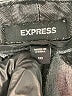 Express Chevron-herringbone Gray Dress Pants Size 10 - photo 7