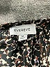 Evereve Animal Print Black Long Sleeve Blouse Size M - photo 7