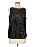 Investments Black Sleeveless Blouse Size M - photo 1