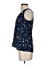 Maeve 100% Polyester Print Blue Sleeveless Blouse Size 0 - photo 5