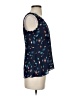 Maeve 100% Polyester Print Blue Sleeveless Blouse Size 0 - photo 4