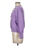 Simplee Polka Dots Purple Pullover Sweater Size M - photo 5