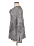 Kasper Houndstooth Gray Long Sleeve Blouse Size M - photo 5