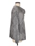 Kasper Houndstooth Gray Long Sleeve Blouse Size M - photo 4
