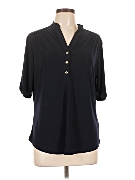 Joie De Vivre Short Sleeve Blouse