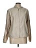 NY Jeans 100% Polyester Solid Tan Windbreaker Size L - photo 1