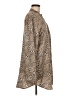 Assorted Brands Animal Print Brown Long Sleeve Blouse Size 6 - photo 4