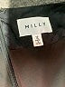 Milly Solid Black Cocktail Dress Size 12 - photo 7