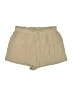 Unbranded 100% Rayon Solid Tan Khaki Shorts Size XL - photo 1