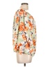 Vine & Love 100% Polyester Orange 3/4 Sleeve Blouse Size L - photo 4