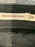 Levi's Solid Black Active Pants Size 24 waist - photo 7