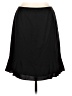 Due Per Due Solid Black Formal Skirt Size 12 - photo 1