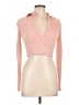 Unbranded 100% Polyester Pink Long Sleeve Top Size L - photo 1