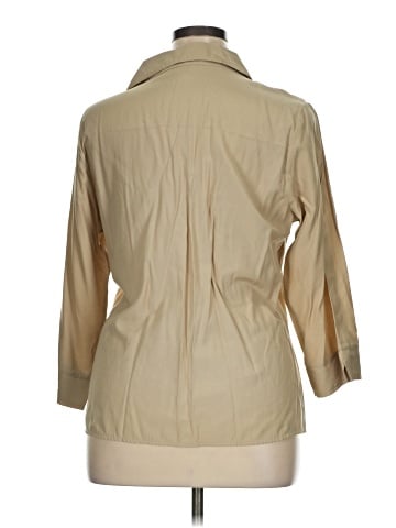 DressBarn 3/4 Sleeve Button-Down Shirt (view 2)