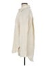 Fore 100% Polyester Tweed Ivory Long Sleeve Blouse Size M - photo 5