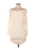 Zara Ivory Cocktail Dress Size L - photo 1