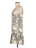 Dex 100% Polyester Animal Print Silver Cocktail Dress Size M - photo 5