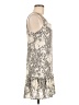 Dex 100% Polyester Animal Print Silver Cocktail Dress Size M - photo 4
