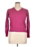 Sport Haley 100% Pima Cotton Pink Pullover Sweater Size XL - photo 1
