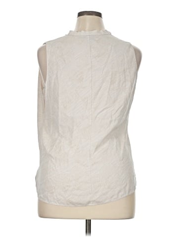 Classiques Entier Sleeveless Silk Top (view 2)