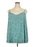 Torrid 100% Rayon Teal Tank Top Size 2X Plus (2) - photo 1