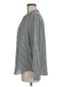 Ann Taylor Houndstooth Gray Long Sleeve Blouse Size M - photo 5