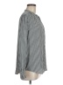 Ann Taylor Houndstooth Gray Long Sleeve Blouse Size M - photo 4