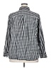Old Navy 100% Cotton Checkered-gingham Black Long Sleeve Button-Down Shirt Size XXL - photo 2