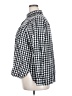 Old Navy 100% Cotton Checkered-gingham Black Long Sleeve Button-Down Shirt Size XXL - photo 5
