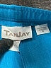 TanJay Solid Blue Casual Pants Size 16 - photo 7