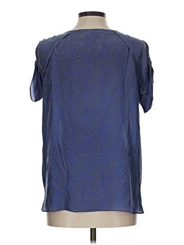 Comptoir des Cotonniers Short Sleeve Silk Top (view 2)