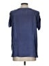 Comptoir des Cotonniers 100% Silk Blue Short Sleeve Silk Top Size EU (FR) 44 / US 12 - photo 2