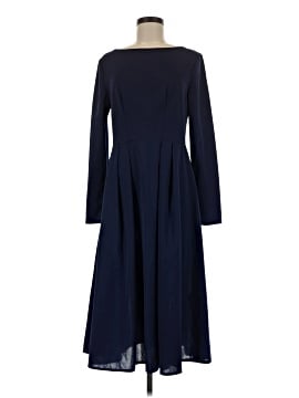 white christmas dresses SHEIN LUNE Crew Neck Sleeveless Floral Print A-Line Midi Dress main image 0