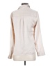 Express 100% Polyester Ivory Long Sleeve Blouse Size S - photo 2