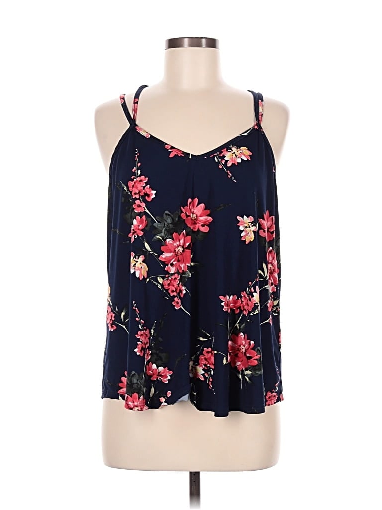 Pre-owned Papermoon Sleeveless Blouse In Blue