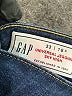 Gap Solid Blue Jeans Size 16S - photo 7