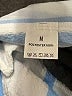 Unbranded 100% Polyester Stripes Blue Long Sleeve Blouse Size M - photo 7