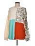 Unbranded Color Block Orange Pullover Sweater Size M - photo 1
